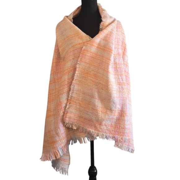 Universal Thread women's scarf light pastel multicolored oblong one size Target - Picture 2 of 5